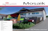 Mosaik - Bachenbülach · 2020. 2. 26. · erläutern was es genau bedeutet, projekt- orientiert zu arbeiten. In unserer liebevoll, kunterbunt und einladend gestalteten Kindertagesstätte