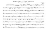 New TANGO METAMORPHOSEN - STRING QUARTET Edicion 2019 - … · 2020. 9. 17. · TANGO METAMORPHOSEN JJCHO ©JJCHO 2019 For String Quartet 2019. B 42 44 40 œ.bœœnœœb ...