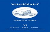 Vaisakhbrief · 2020. 5. 17. · Sripada Srivallabha (1320-1350), Seine scherzhaften Spiele, Lehren, Prophezeiungen und Wunder . Es vermittelt ein Gefühl, direkt in Sei-ner Gegenwart