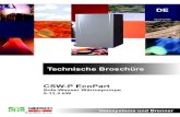 Technische Broschüre CSW-P EcoPart · Mass- und Konstruktionsänderungen vorbehalten 15 06.2010 Register 14 Technische Broschüre Sole-Wasser-Wärmepumpe CSW-P Enertech GroupHeizsysteme