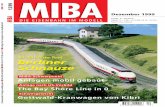 12/99 - vgbahn · 12/99 MIBA MIBA VT 18.16 im Test Berliner Schnauze Dezember 1999 B 8784 · 51. Jahrgang DM/sFr 12,– · S 90,– · Lit 17 000· hfl15,– · lfr 270,–