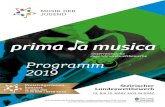 New Österreichische Jugendmusikwettbewerbe Programm 2019 · 2019. 3. 13. · Österreichische Jugendmusikwettbewerbe 13. BIS 19. MÄRZ 2019 IN GRAZ Steirischer Landeswettbewerb mit