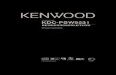 KDC-PSW9531 - kasc.kenwood.com · abspielen möchten, kann sich der Adapter für CD-Singles von der CD lösen und den CD-Spieler beschädigen. Über die an dieses Gerät angeschlossenen