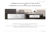 EiMSIG-ZentralBox EM-Z200 EiMSIG TouchDisplay EM-D200 · 2020. 2. 24. · EiMSIG smarthome Stand: 20.06.15 EiMSIG-ZentralBox EM-Z200 & EiMSIG TouchDisplay EM-D200 Bedienungs- und