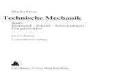 Martin Mayr Technische Mechanikdigitale- Martin Mayr Technische Mechanik Statik Kinematik - Kinetik