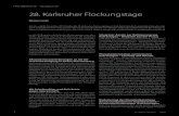 28. Karlsruher Flockungstage · Kläranlage Mannheim vorgestellt und einige Ergebnisse erläutert. Integraler Ansatz zur Optimierung von Kläranlagen – Beispiele aus der Praxis