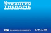 Strahlentherapie - Diakonissenanstalt Dresden · 4 Strahlentherapie Strahlentherapie 5 VORWORT Liebe Leserin, lieber Leser, Sie halten eine Broschüre in den Händen, die Ihnen Informati-onen