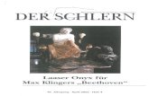 sammlung-unterberger.comsammlung-unterberger.com/pdfs/1_Schlern2002-Klinger-Beethoven.pdf · 76. Jahrgang April 2002 Heft 4 . Kunstgeschichte Kultur ... 19. und 20. Jahr- hundert,