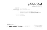 1 15 3 piano soli - Echoraum 3.pdf · 2020. 6. 25. · Hommage à Josef Matthias Hauer Die beiden Klaviere sollen klingen, als wären sie ein Einziges. Cantabile von einem Instrument