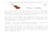 sachtexte instrumente 2...Klarinette Bei der Klarinette handelt es sich um ein Holzblasinstrument. Vor allem der wichtigste Teil zur Tonerzeugung wird aus Holz hergestellt: das Rohrblatt.
