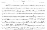 New Konzert für Klarinette in A dur - Chattanooga Clarinet Choir · 2020. 2. 5. · Konzert für Klarinette in A dur K.622 Violino 1 W.A. MOZART I Allegro p p 7 f 13 f 18 A 1 p f