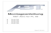 Audi Tuning, VW Tuning, Chiptuning von ABT Sportsline. - MA ABT AEC PL48 A4 … · 2018. 2. 26. · Fahrzeuge: Audi A4, A5, S4, S5 Montagezeit: ca. 120 min Wichtige Maßnahmen vor