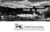 Salzberg und Saline Hall in Tirol - Naturpark Karwendel Tirol · Salz mit je 280 kg mussten jährlich über Brenner, Achenpass, Fernpass und Arlberg geführt werden, um die Gegend