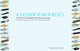 CORTATEC - · PDF file Geeignet für die Bearbeitung von Aluminium, gesindeter Keramik, Graphit, Kupferlegierungen, Kunst-stoffen, Holzverbundwerkstoffen. PKD270 Große Verschleißfestigkeit