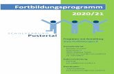 Fortbildungsprogramm SV Pustertal 2020-2021...Koordinator: Josef Kühebacher, +39 335 1050136 E-Mail: josef.kuehebacher@schule.suedtirol.it 2 Inhaltsverzeichnis GB01: „Störungen“
