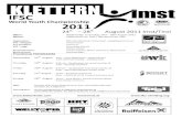 KLETTERN Imstegw.ifsc-climbing.org/Editors/2011/11_JWM.pdf · The 19 th WYCH 2011 will take place in Imst/Tirol/Austria from August 24 th 28 th 2011, lead and speed. The two qualiﬁ