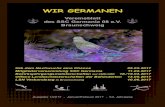 Vereinsblatt des SSC Germania 08 e.V. Braunschweig...WIR GERMANEN Vereinsblatt des SSC Germania 08 e.V. Braunschweig Ausgabe 1/2017 - Januar/Februar 2017 - 54. Jahrgang D 4 S Gib dem