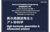 Kenichi Ishikawa (石川顕一) ...ishiken.free.fr/english/lectures/ARE20191023.pdf · Advanced Radiation Application (Kenichi ISHIKAWA) for internal use only (Univ. of Tokyo) 10