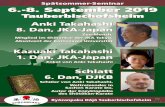 Spätsommer-Seminar 6.-8. September 2019aramoto-freiburg.de/wp-content/uploads/2013/12/Anki-2019.pdf · Hier ist die Kampfsportwelt Zuhause! Anki Takahashi I 8.Dan JKA Kazuaki Takahashi