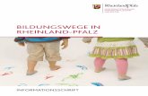 BILDUNGSWEGE IN RHEINLAND-PFALZ - rlp.de · 2016. 3. 21. · 1 Für Schülerinnen und Schüler, die nach neun Schulbesuchsjahren den Hauptschulabschluss noch nicht erlangt haben,