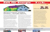 Ausgabe 1/09 ZZeit für Energieeit für Energie...Lothar von Faber-Grundschule Geroldsgrün, die nun fast abgeschlossen ist. Richtiges Heizen wird belohnt Aktuelle Förderprogramme