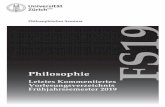 Philosophis es Seminar FS19 - UZHe9e913f2-c...Studienberatung / Mobilität Der Studienberater hilft Ihnen gerne bei Fragen zum Fachstudium Philosophie und Ethik weiter, falls diese