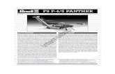 F9 F-4/5 PANTHER - Aeronautiko · 2017. 3. 14. · F9 F-4/5 PANTHER 04286-0389 2009 BY REVELL GmbH & CO. KG PRINTED IN GERMANY F9 F-4/5 PANTHER F9 F-4/5 PANTHER Die Grumman XF9F-1