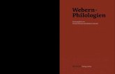 Webern- · 2020. 1. 31. · Webern-Webern-Philologien Philologien herausgegeben von Thomas Ahrend und Matthias Schmidt Thomas Ahrend, Matthias Schmidt (Hg.) Der vorliegende Band versammelt