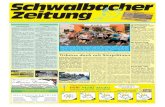 Schlosser Schwalbach HP 20140702 001 · Schwalbacher Zeitung 41. JAHRGANG NR.27 2. JULI 2014 NIEDERRÄDER STRASSE 5 TELEFON 848080 Sport gegenArmut.Nach dem Startschuss durch Bürgermeisterin