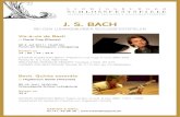 J. S. Bach - WordPress.com · 2011. 5. 18. · J. S. Bach bei den Ludwigsburger schLossfestspieLen KaRTEN & INFO: 07141. 93 96 36 | Bach. Quinta essentia SO 19. Juni| 19.00 Uhr Ordenskapelle