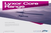 Lyxor Core Range - Deutsche Börse · Lyxor ETF Core ETFs 13 Die kostengünstigen Core ETFs von Lyxor Neugierige Entdecker Name des ETF Region Fondssitz Replikationsart ISIN AUM (Mio.