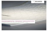 ENVIRONMENTAL PRODUCT DECLARATION - Rehau Group Gem£¤£ /DIN 4108-10/ werden die Produkte entspre-chend