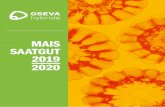 MAIS SAATGUT 2019 2020 - OSEVA...Qualitative Indikatoren CEMATA Stärke 35,77% Rohfasergehalt in der ganzen Pflanze 20,52% Gehalt der verdaulichen Neutral-Deter-gentienfaser in der
