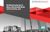 PROWAY BUSINESS WORLD€¦ · sap abas as400 waagen displays cams ressourcen pda automa-tisierungs technik mobile daten erfassung facility ressourcen-verwaltung inventur produktions