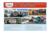 21. Jahrgang Strasburg (Um.), den 3. Februar 2012 ISSN ......Nr. 01-02/2012 Strasburger Anzeiger Februar 2012 1 21. Jahrgang Strasburg (Um.), den 3. Februar 2012 ISSN 0941-1674 Nummer