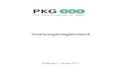 PKG Pensionskasse - Vorsorgereglement · 2019. 5. 22. · sprechen. Im Weiteren besteht die Wahlmöglichkeit nach Art. 1d BVV 2. 2.4 Vorsorgekonti der angeschlossenen Unternehmen