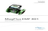 MagFlux EMF 801 - Xylem Inc....Durchflussmessers, die Struktur dieses Handbuchs und die Funktionsprinzipien . 2. Sicherheit, Reparatur und Produktidentifikation Gibt Antworten auf