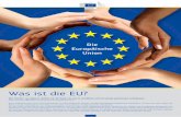 Was ist die EU?...Werte und das Wohlergehen ihrer Völker zu schützen und zu fördern. So legt es der EU-Vertrag fest. So legt es der EU-Vertrag fest. Im Jahr 2012 erhielt die EU