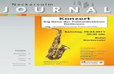 Neckarsulm JOURNAL · 2011. 8. 4. · e-mail: info-stadt@neckarsulm.de Öffnungszeiten: Montag bis Donnerstag 8.00 - 11.45 Uhr Freitag 8.00 - 12.15 Uhr Nachmittags: Montag 13.30 -