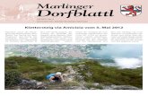 Marlinger Dorfblattl pdf+clip/marlinger_dorfblattl... · 2020. 6. 30. · Marlinger Dorfblattl 2 Nr. 4 · Juli 2012 Aus der GemeideN Sportplatz Marling– Ankauf von Schein-werfern