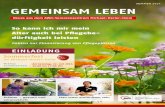 sommer 2014 GEMEINSAM LEBEN - AWO ......an Vitamin A und C. Petersilie (Petroselinum crispum): Winterhart, zweijährig, wird bis zu 40 cm hoch. Sie liebt einen sonnigen Standort und