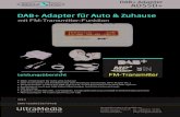 DAB+ Adapter für Auto & Zuhause - Conrad Electronic · 2019. 9. 11. · UltraMedia GmbH & Co. Handels KG Friedrich-Penseler-Straße 28 Tel.: +49(0)4131 - 92 39 0 D-21337 Lüneburg