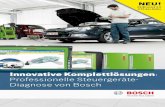 Bosch Global - Innovative Komplettlösungen Professionelle ......2 Steuergeräte-Diagnose von Bosch ESI[tronic] 2.0 – Neue Werkstatt-Software für umfassendes Know-how KTS 890 –