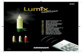 GA Lumix SuperLight mini 2018 V03€¦ · Batterie einlegen (LR03/AAA) 2 Insert battery (LR03/AAA) Mise en place de la pile (LR03/AAA) 1 Fernbedienung ∙ Remote Control ∙ Télécommande