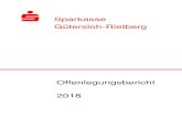 Sparkasse Gütersloh-Rietberg · 2019. 11. 8. · Die Sparkasse Gütersloh-Rietberg hat anhand der in Artikel 433 Satz 3 CRR sowie den Vorgaben im BaFin-Rundschreiben 05/2015 (BA)