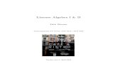 Lineare Algebra I & II - Freie Universitätpage.mi.fu-berlin.de/werner99/skripte/linaskript.pdfund Lineare Algebra II; dabei umfasst der Teil I die ersten 5 Kapitel und Teil II den