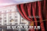 SPIELZEIT 2020 | 2021 - Komödie im Bayerischen Hof...KOMÖDIE IM BAYERISCHEN HOF Promenadeplatz 6 • 80333 München HALBE WAHRHEITEN (RELATIVELY SPEAKING) 4. November 2020 – 10.