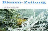 Monatszeitschrift des Vereins deutschschweizerischer und ......Aufbau der Bienenvölker in der Schweiz. Wenn wir jetzt nicht handeln, wird es in 10–15 Jah-ren keine Bienen mehr geben.