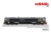 Modell der Diesellokomotive Class 66 39063...Geräusch: Kompressor F21 Geräusch: Druckluft ablassen F22 Geräusch: Sanden F23 Geräusch: Ankuppeln F24 Geräusch: Diesel nachfüllen