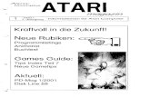 Nerv -.-..--ATA R Icas/Infothek/AmNgOneZeroOne/... · 2007. 12. 3. · Nerv -.-..--ATA R I I I '2001 1. Jahrgang Informationen für Atari Computer Kraftvoll in die Zukunft! Neue Ru